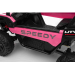 Elektrická bugina - Buggy 4x4 - ružová